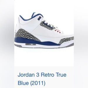 Air Jordan 3 Retro 2011 True Blue